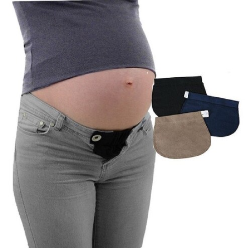 SET 3 EXTENSORES PANTALÓN MATERNIDAD BANDAS JEANS EMBARAZO