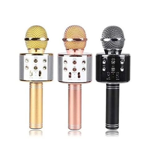 Micrófono Inalámbrico Karaoke Player Compatible con  PC/iPhone/Android/Smartphone