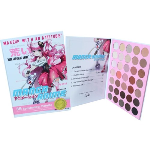 Book Rude Paleta de Sombras Manga Anime 2.