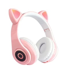 Audífonos bluetooth Cat Ear color Rosa