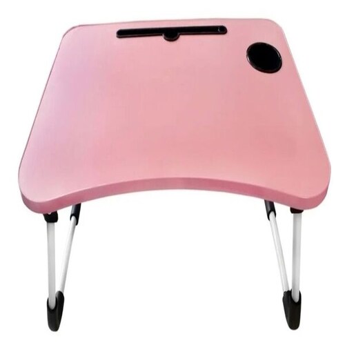 Mesa De Cama Base Para Laptop Tablet Multifuncional Rosa