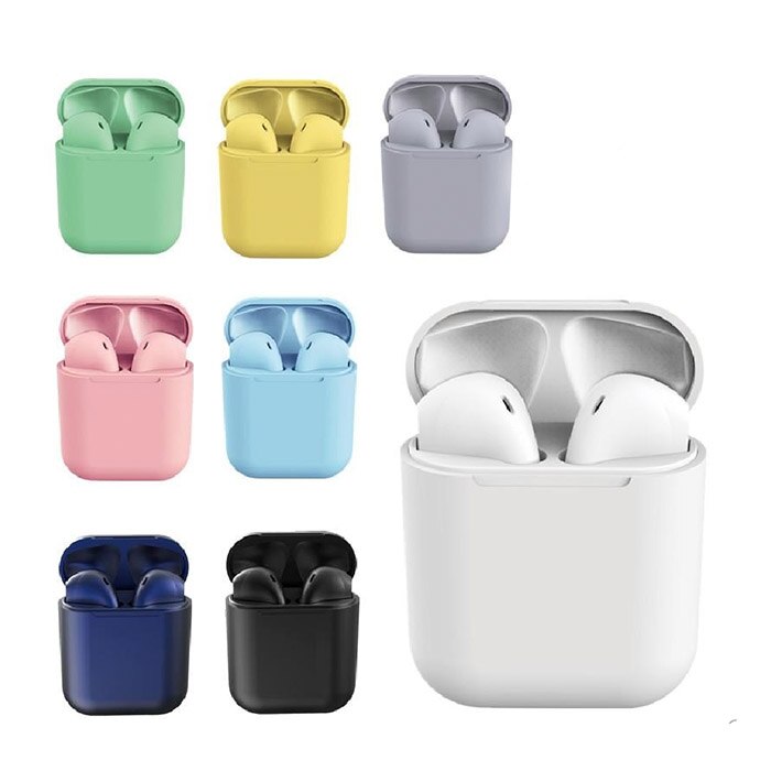 Aud fonos Bluetooth InPods en colores pastel