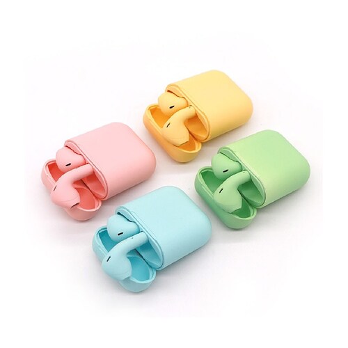 Audífonos Bluetooth InPods en colores pastel