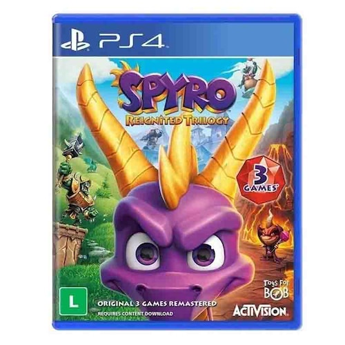 PS4 Videojuego Spyro Reignited Trilogy PlayStation 4