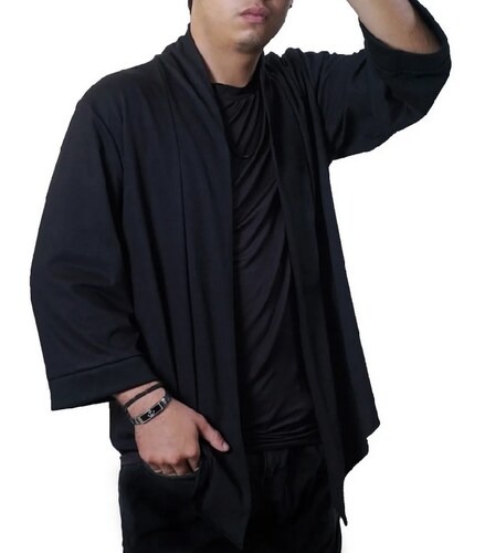 Kimono De Hombre Cardigan + Sueter Largo Cardigan (Combo 2 piezas)