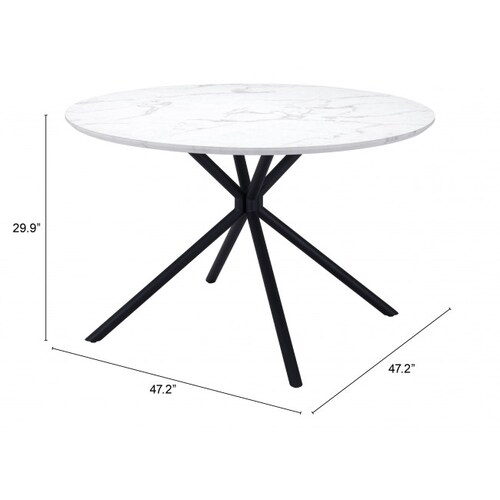 Mesa de Comedor Amiens Blanco - Kessa.