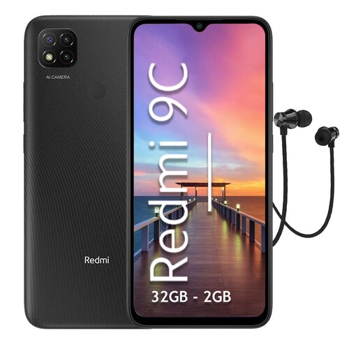Celular Xiaomi Redmi 9C 32GB-2GB Dual Sim - Gris