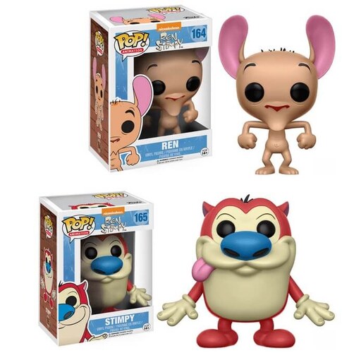 Funko Pop Figura Acción Ren & Stimpy 164 165 