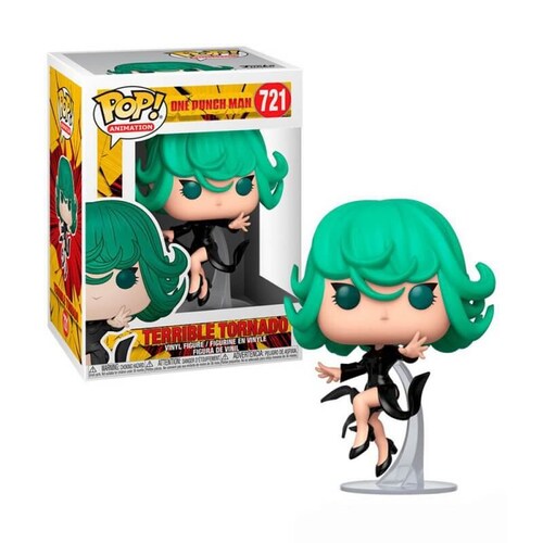 Funko Pop Figura Acción One Punch-Man Terrible Tornado 721