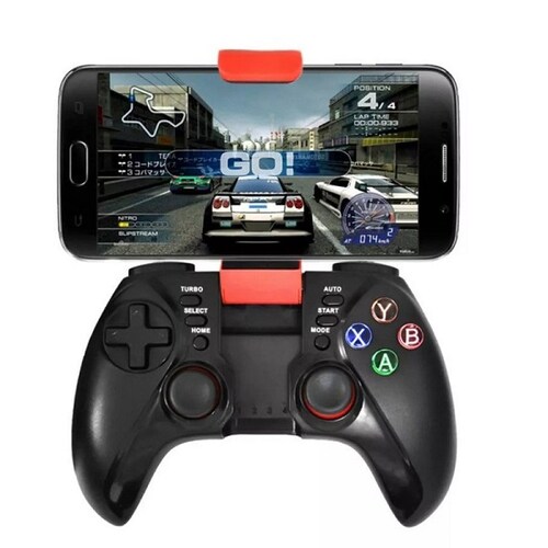Control Gamer TECHZONE TZ18BTC01, Negro, Inalámbrico