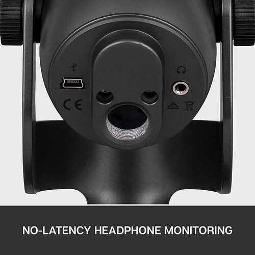 Micrófono Profesional Blue Yeti Multipatrón Negro USB Grabación Streaming 988-000100