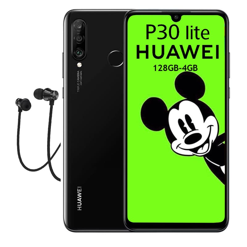 Celular huawei P30 LITE 128GB - Negro