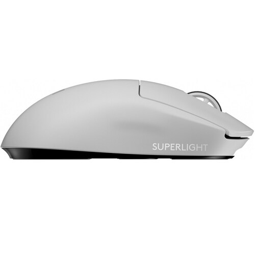 Mouse Logitech PRO X SUPERLIGHT USB Recargable Inalámbrico-Alámbrico Lightspeed 910-005941