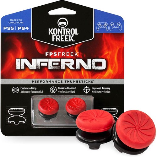 Kontrolfreek Ps4 Ps5 Inferno Rojo 