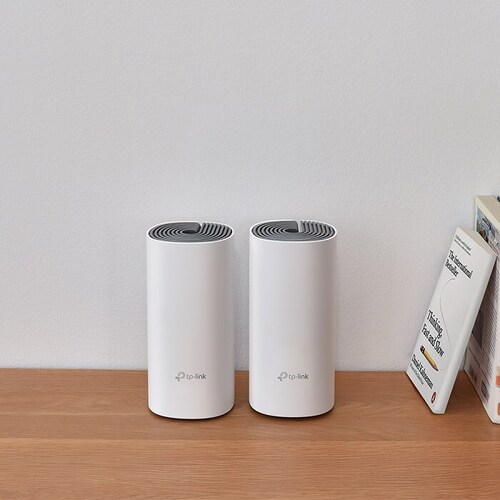 Kit Router Deco E4 Tp-Link Dual Band AC1200 Mesh 2 Pack.