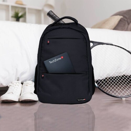 Mochila TechZone Warrior Negro para Laptop de 15.6" TZ18LBP01-NEGRO