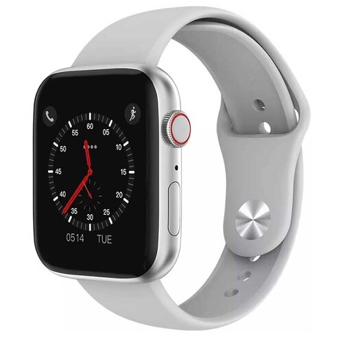 Fralugio Smartwatch Reloj Inteligente con Monitor Cardiado Series 6 Pantalla Mod W34
