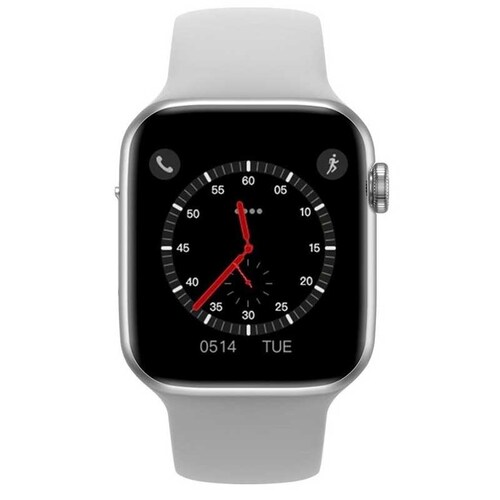 Fralugio Smartwatch Reloj Inteligente con Monitor Cardiado Series 6 Pantalla Mod W34