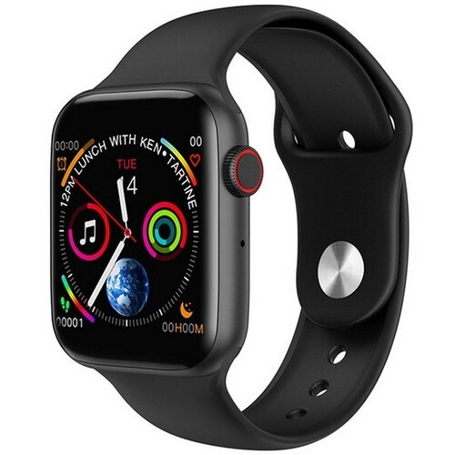 Fralugio Smartwatch Reloj Inteligente con Monitor Cardiado Series 6 Pantalla Mod W34