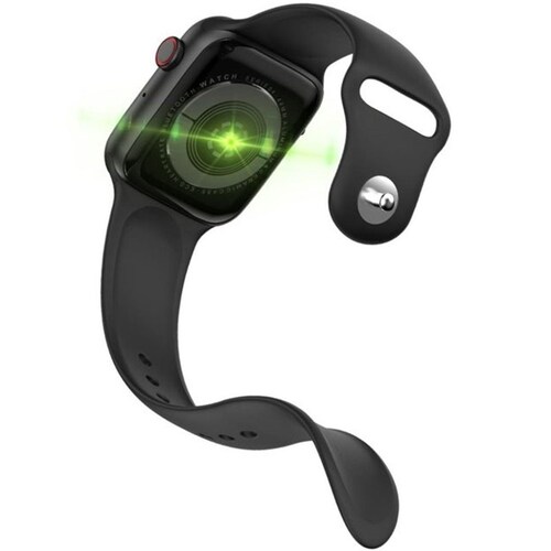 Fralugio Smartwatch Reloj Inteligente con Monitor Cardiado Series 6 Pantalla Mod W34