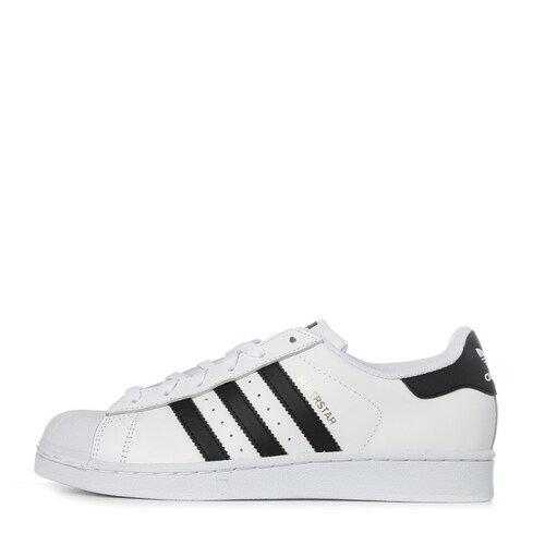 JS TENIS ADIDAS SUPERSTAR FOUNDATION BLANCO CON NEGRO (C77124)