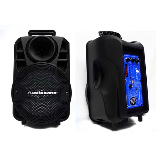 Bafle Con Leds Rgb De 8 Recargable Auxiliar/bluetooth/usb