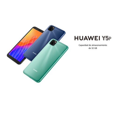 Huawei Y5p 32Gb 2GB Dual Sim - Azul + Micro SD32GB + Audifono