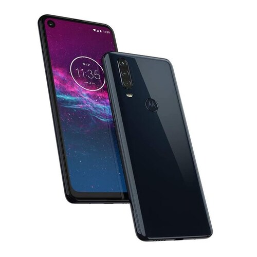 Celular Motorola One Action 128GB Azul