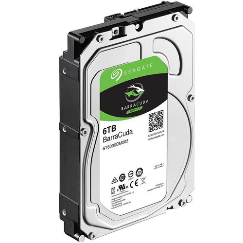 Disco Duro 3.5 Seagate 6TB SATA 3 256MB BarraCuda ST6000DM003