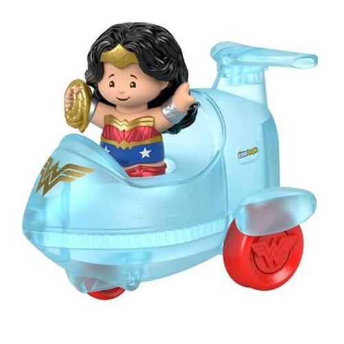 Little People Set De 4 Carritos Dc Super Friends 