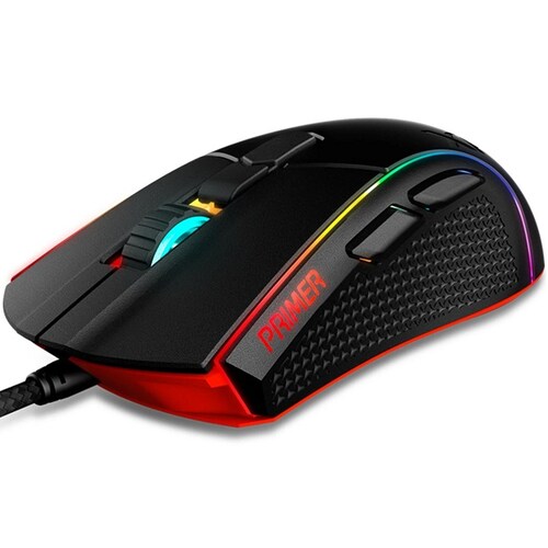  Mouse Adata XPG PRIMER Gaming RGB Alámbrico Óptico USB PRIMER-BKCWW