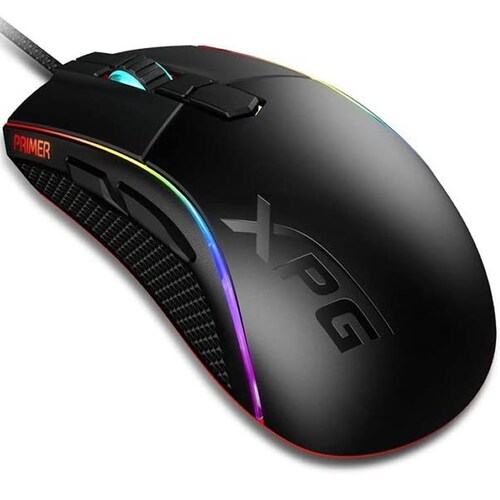  Mouse Adata XPG PRIMER Gaming RGB Alámbrico Óptico USB PRIMER-BKCWW