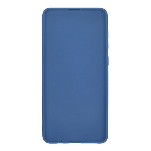 Funda Molan Cano Para Huawei Y6 2019 Silicon Suave Color Azul