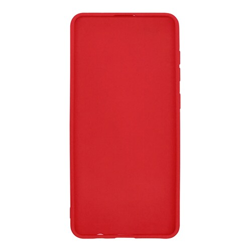 Funda Molan Cano Para Huawei Y6 2019 Silicon Suave Color Rojo