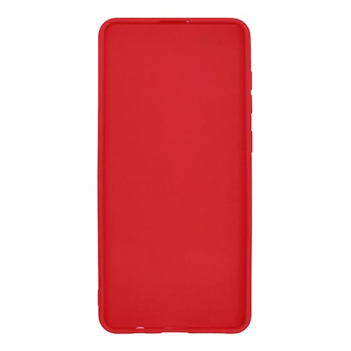 Funda Molan Cano Para Huawei P30 Silicon Suave Color Rojo