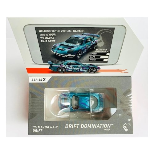 Hot Wheels id Serie 2 '95 Mazda RX7 Drift
