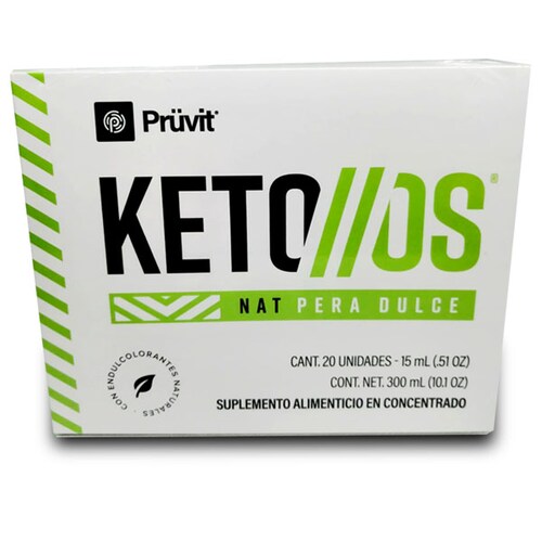Pack de 5 Cetonas Exógenas KETO//os Sin cafeína, Sabor pera dulce.