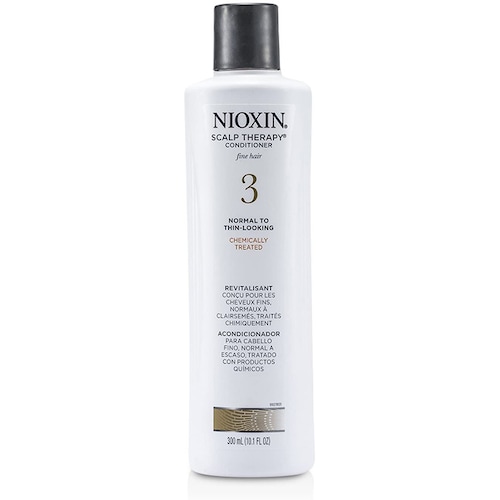 Nioxin - Acondicionador System 3 Scalp Therapy para cabello fino, tratado químicamente, cabello normal a fino - 300ml / 10.1oz