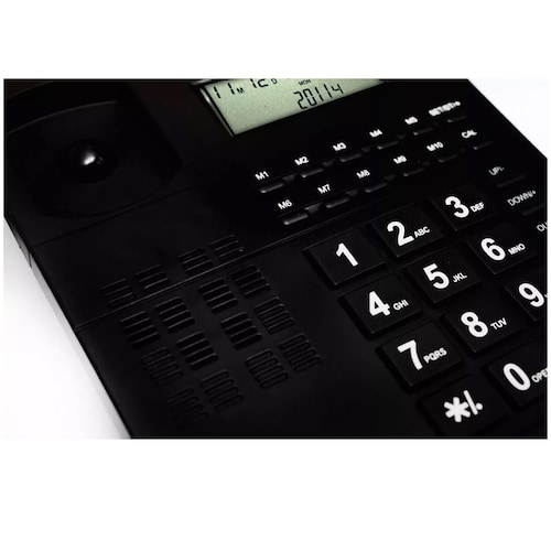 TelÃ©fono Con Marcado RÃ¡pido Display Altavoz Flash Pausa Mute