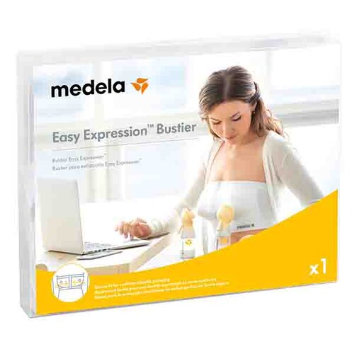 Top Medela para Extracción de Leche con Manos Libres, Brasiere Color Negro- Talla M