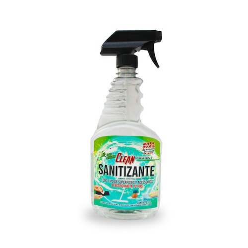 Clean Protect® Sanitizante Sales Cuaternarias Con Atomizador 1 litro