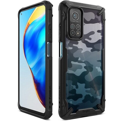 FUNDA CASE RINGKE para XIAOMI MI 10T 5G/MI 10T Pro 5G-CAMO BLACK