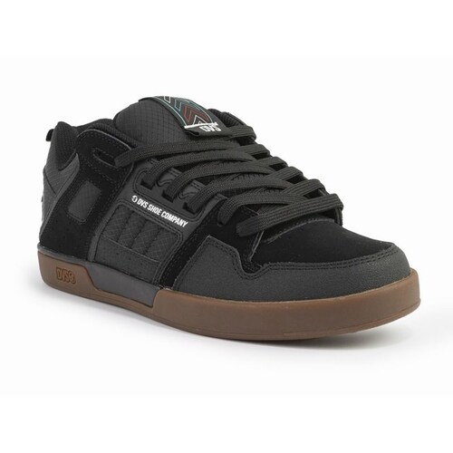 Dvs Comanche 2.0+ 007 Black Reflective Gum Nubuck.