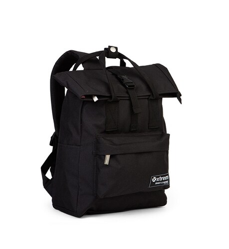 Xtrem Backpack Mochila modelo Look 023 en color Negro para mujer  (Sin Compartimento para Laptop)