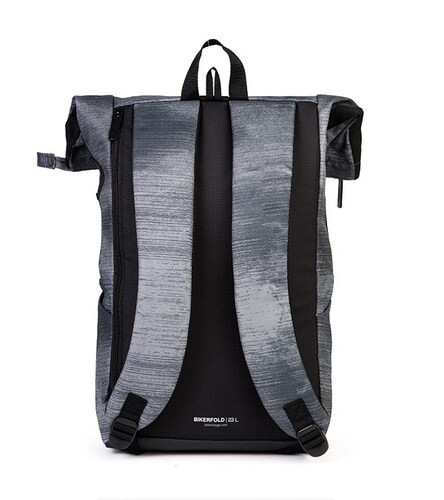 Xtrem Backpack Mochila para Laptop de hasta 15.4 Pulgadas modelo Bikerfold en color Gris ideal para usar con bicicleta
