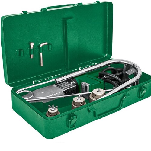 TERMOFUSORA PPR TUBO PLUS TUBERIA  CON DADOS DE 600 W 