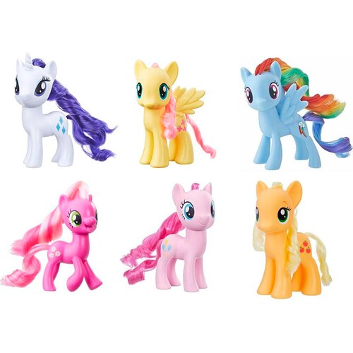My Little Pony Con Cabello Pack De 6 Piezas Hasbro