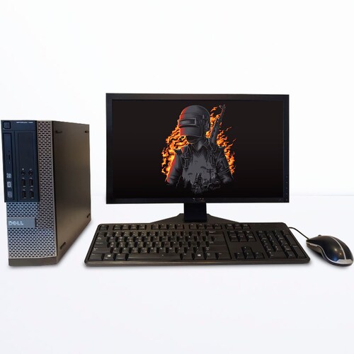 Computadora Dell Optiplex Intel Core i5 8GB RAM 500GB HDD Monitor 22" (Reacondicionado)