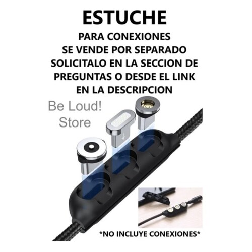 Cable Usb Magnetico Topk 3 En 1 Micro Usb, Tipo C, iPhone, 1 Metro