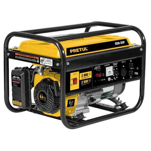 Planta De Luz Movil Generador Eléctrico A Gasolina 2,600 W.